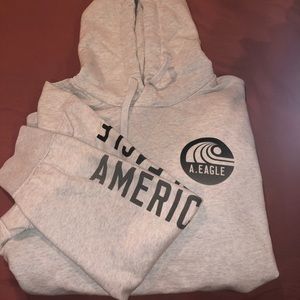 Mens American Eagle hooded sweatshirt